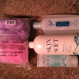 AVON Skin So Soft Body products bundle Large sizes